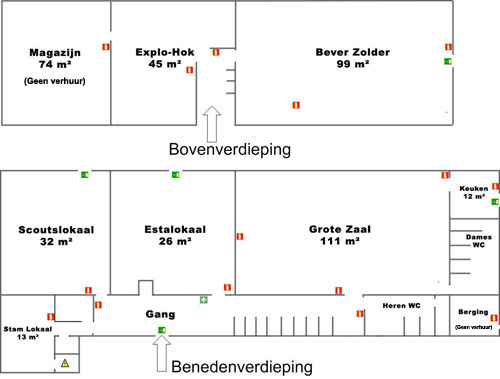 plattegrond troephuis